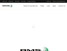 Tablet Screenshot of bmsllc.net